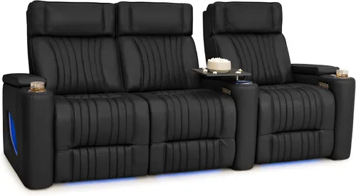 Vista 22 de Seatcraft Valore Asiento de cine en casa Tabaco Sillón Individual