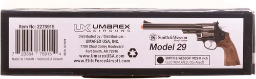 Vista 11 de Umarex Smith & Wesson M29 Revolver 6mm BB Pistol Airsoft Gun