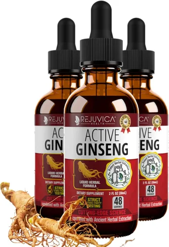 Vista 11 de Ginseng activo Panax rojo coreano con Ginsenósidos naturales - Solución líquida avanzada totalmente natural para una absorción 2 veces mayor - Apoya