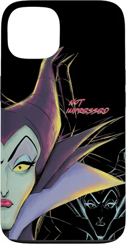 Vista 7 de iPhone 16 Disney Villains Maléfica No Impressed Funda de Halloween