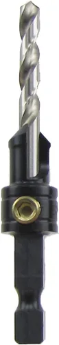 Vista 4 de Snappy - Avellanador de 82 grados para tornillos n.º 8-10 de 1/8 pulgadas, broca de 3/8 de diámetro de EE. UU