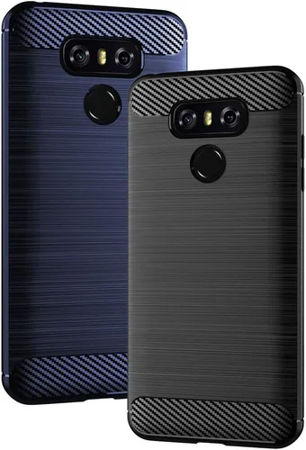 Vista 6 de Asuwish Funda compatible con LG G6 y protector de pantalla de vidrio templado, accesorios de celda, fundas protectoras de silicona para LGG6 ThinQ