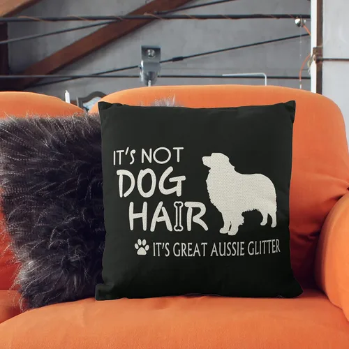 Vista 2 de Fundas de Almohada de Pastor Australiano - Regalos de Pastor Australiano, Funda de Almohada Decorativa para Perros 18x18 Pulgadas, Regalos Aussie
