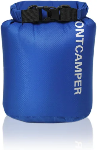 Vista 17 de Bolsa seca impermeable de 30D nailon - Adecuada para senderismo, kayak y rafting - Bolsa de almacenamiento impermeable portátil con cierre de rollo