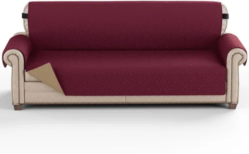 Vista 11 de XMAYODS Fundas antideslizantes para sofá con cojines de 1/2/3/4, impermeable, acolchada, protectores de muebles para perros, mascotas y niños