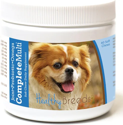 Vista 209 de Healthy Breeds Affenpinscher todo en uno multivitamínico suave masticable 60