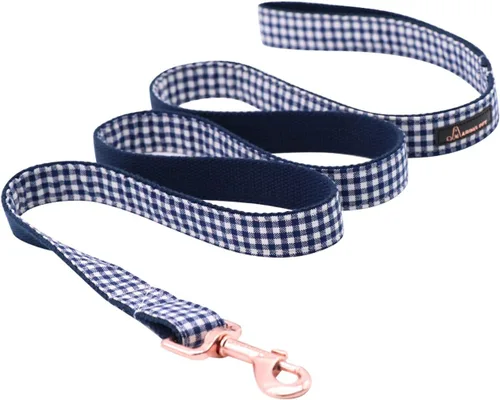 Vista 8 de ARING PET Correa para perro, correas de terciopelo para perro, collares a juego, hecha a mano, resistente correa de terciopelo negro para perros