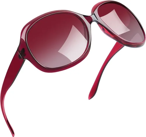 Vista 152 de Joopin Lentes de sol de gran tamaño para mujer, polarizados, grandes, para conducción, protección UV, grandes sombras
