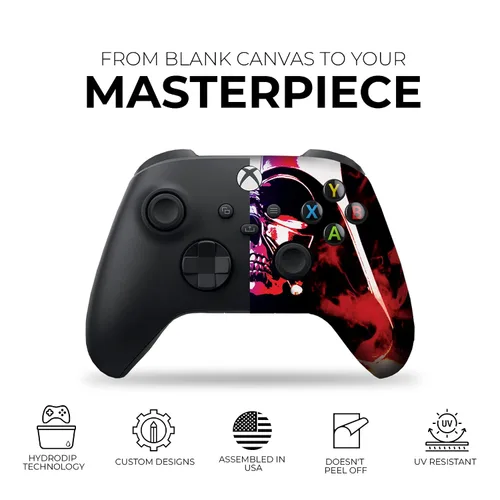Vista 3 de Original Xbox Wireless Controller Special Edition Customized by DreamController Compatible with Xbox One SX, Xbox Series XS & Windows 10 Made with