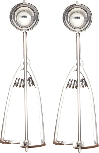 Vista 10 de Mrs. Anderson's Baking Cuchara de helado de galletas No.40, acero inoxidable 18/8