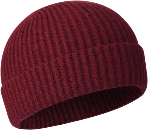 Vista 21 de vidsel Gorro Corto de Pescador para Hombres y Mujeres, Gorro de Lana Tejida con Puño Estilo Moderno de Arrastrero, Gorros Cálidos de Invierno