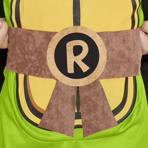 Vista 4 de Disfraz de Rafael de las Tortugas Ninja Mutantes Adolescentes para Niños, Multicolor