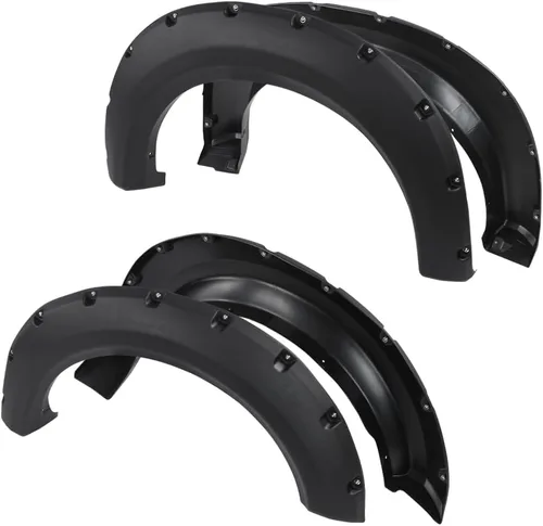 Vista 10 de GRAND ORANGE 4 guardabarros compatibles con modelos Ford F250 F350 Super Duty 1999-2007 (no compatibles con modelos duales), accesorios texturizados