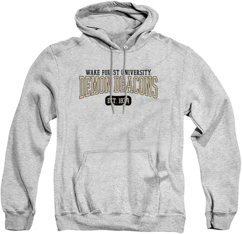 Vista 335 de LOGOVISION Colección de sudaderas con capucha unisex con diseño oficial de Collegiate Est. Date para hombres y mujeres