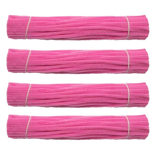Vista 8 de 400 limpiapipas de felpilla blanca para decoración de manualidades (0.236 in x 12 pulgadas)