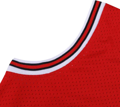 Vista 3 de RFSHOP Jersey de baloncesto junior #23 Retro 90S Movie Basketball Fan sudadera, street hip hop sin mangas traje de baloncesto
