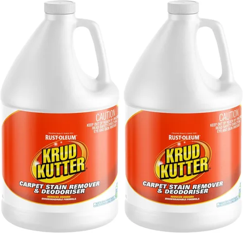 Vista 4 de Krud Kutter CR012 Limpiador de alfombras instantáneo/Quitamanchas Plus Desodorante, galón