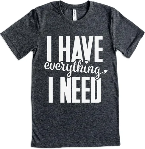 Vista 2 de Teeny Fox I Have Everything - Camisas a juego para parejas, diseño de luna de miel