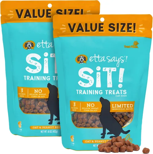 Vista 11 de etta says! Golosinas de entrenamiento para sentarse, tocino, queso