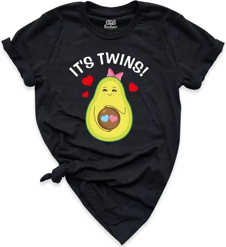 Vista 2 de Camisas de maternidad para mujeres embarazadas, trajes divertidos de embarazo, camiseta gráfica de anuncio de aguacate para niño o niña, camisa