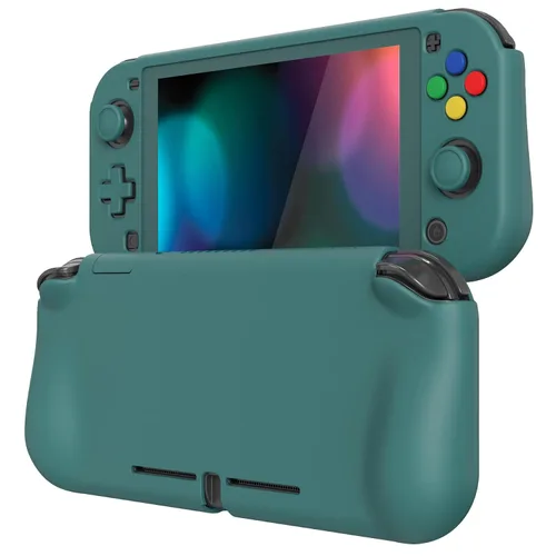 Vista 115 de PlayVital ZealProtect Protective Case for Nintendo Switch Lite, Ergomomic Grip Hard Cover - Durable Shock-absorbent Shock-Absorption Anti-Scratch