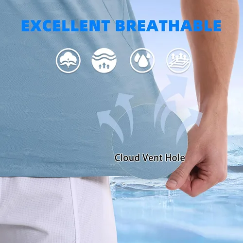 Vista 4 de Camiseta sin mangas para hombre, camiseta sin mangas, atlética, entrenamiento, gimnasio, correr, natación, verano