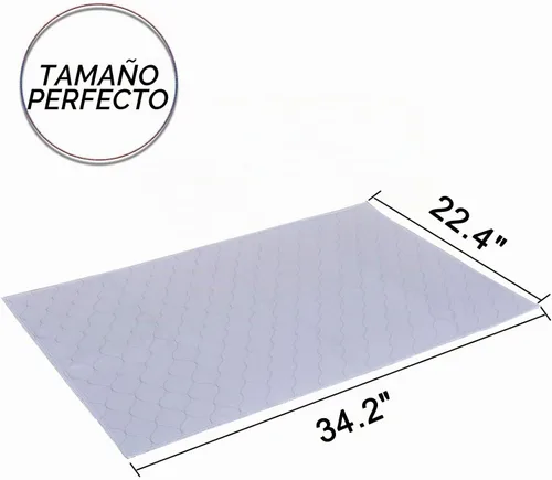 Vista 2 de Parche de hierba para perro grande, césped artificial para entrenamiento de mascotas, almohadilla lavable para orina de cachorro, perfecta