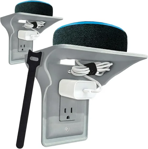 Vista 20 de Power Perch - Estante de salida sin taladro, estantes aptos para inquilinos Almendra