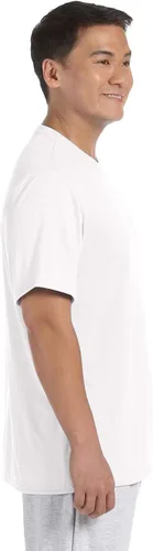 Vista 5 de Gildan Camiseta de poliéster que absorbe la humedad, paquete de 2, Azul Real