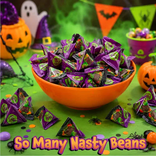 Vista 4 de Ewww Beans Gross Jelly Beans, Weird Candy - Caramelos de Halloween - 60
