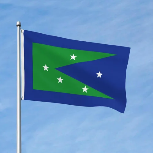 Vista 2 de Bandera del condado de Peconic, bandera de Nueva York, 3 x 5 pies, poliéster duradero de doble cara, divertida pancarta decorativa para exteriores