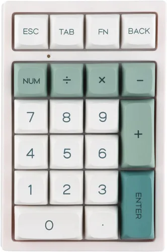 Vista 4 de EPOMAKER TH21 - Numpad mecánico para juegos mecánico RGB programable de 21 teclas de intercambio en caliente de 2.4 GHzBluetooth 5.0con perfil XDA