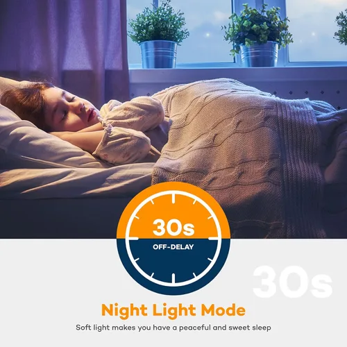 Vista 4 de BLNAN Lámpara de techo LED regulable con control remoto, 12 pulgadas, 3000 K-6500 K, color de luz ajustable, moderna lámpara de techo ultrafina