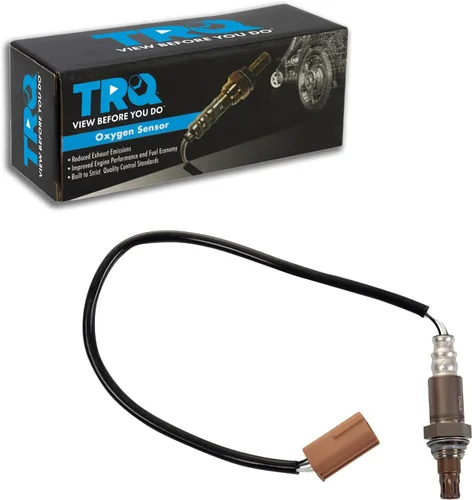 Vista 331 de TRQ Sensor de Oxígeno O2 de 4 Hilos de Banda Estrecha Compatible con VW Atlas 2.0L 2018-21, VW GTI 2.0L 2016-18, Audi A3 Quattro 2.0L 2015-18, VW