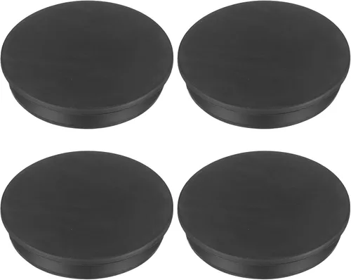 Vista 160 de MECCANIXITY - Tapones de silicona en forma de T (26mm, 1 pulgada de diámetro), color negro