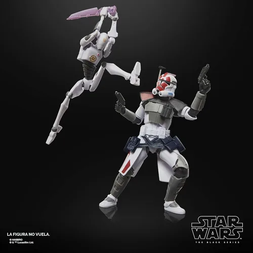 Vista 8 de STAR WARS The Black Series ARC Trooper (Infiltrator) y Commando Droid (entrenamiento), Battlefront II - Figuras de acción coleccionables prémium