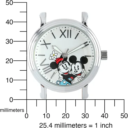 Vista 5 de Disney Mickey Mouse - Reloj analógico de cuarzo para adultos, Multi, Reloj de cuarzo Mickey