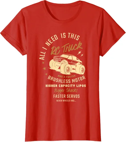 Vista 30 de Todo lo que necesito es este camión RC y una camiseta sin escobillas más rápida RC Motor Negro