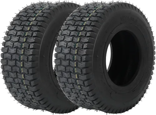 Vista 8 de AR-PRO (2-Pack) Neumáticos para cortacésped de 13X6.50-6, neumático de repuesto de 13X6.5-6 para tractor de césped, neumático para cortacésped sin