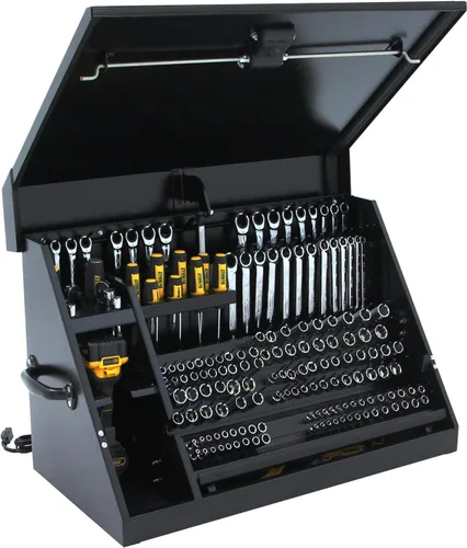 Vista 8 de DeWalt - Caja de herramientas triangular de 30" x 15", acero, color negro