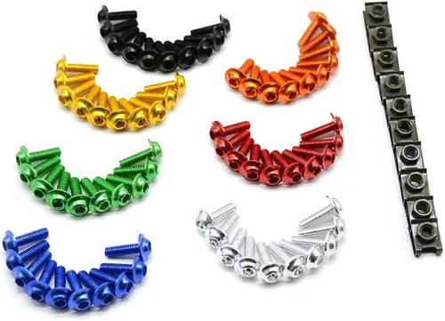Vista 3 de Bodywork Kits 6mm Motorbike Body Work Fairing Bolts Screws for Yamaha Mt-07 Mt-09 Mt09 Mt07 MT09 MT07 R3 R3 FZS1000 FZS 1000 2001 2002 2003 2004