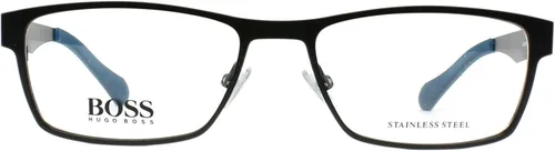 Vista 2 de Lentes Boss (hub) 0873 00MB negro mate azul 00 Demo Lens, Negro, 54