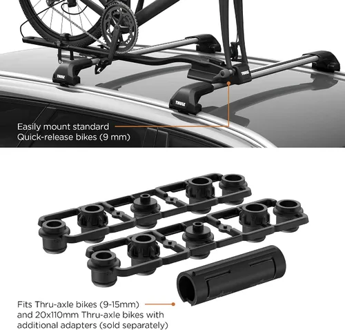 Vista 9 de Thule FastRide - Portabicicletas montado en el techo portabicicletas automotrices