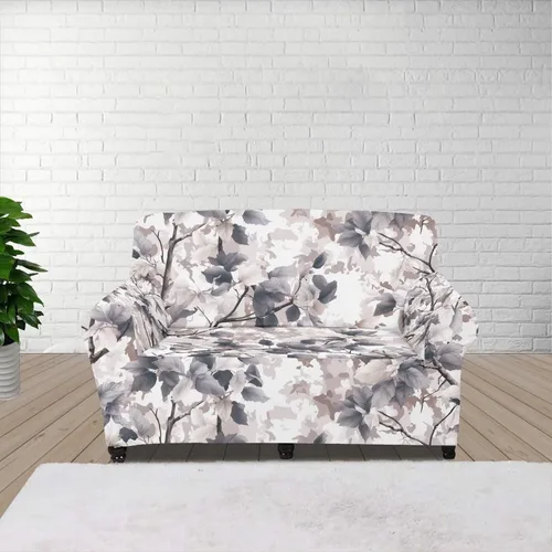 Vista 56 de ZOUTAIRONG Fundas elásticas para sofá con estampado de ramas de camuflaje 3D para sofá, funda para muebles de un solo cojín, decoración del hogar u