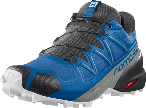Vista 5 de Salomon Speedcross 5 GTX - Zapatos para correr en montaña para hombre Verde pato/Negro/Onagra