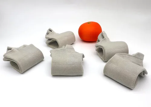 Vista 3 de SERISIMPLE Calcetines de bambú ultra suaves para niños, calcetines de corte bajo delgados y cómodos para niños y niñas, antideslizantes, 5 pares