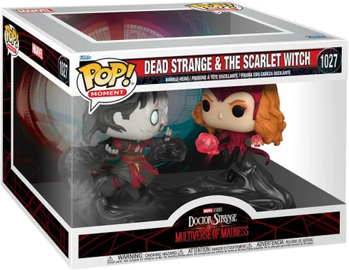 Vista 2 de Funko Moment Marvel: Doctor Strange Multiverse of Madness - Muerto extraño y escarlata bruja, multicolor, 60915