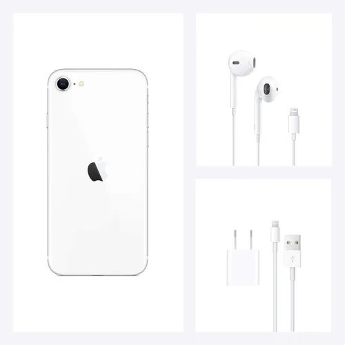 Vista 4 de Apple iPhone SE, Blanco