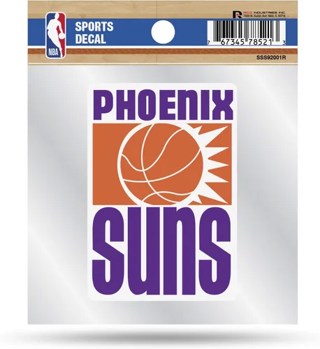 Vista 25 de Rico Industries NBA unisex-adult NBA Retro 4x4 Decal