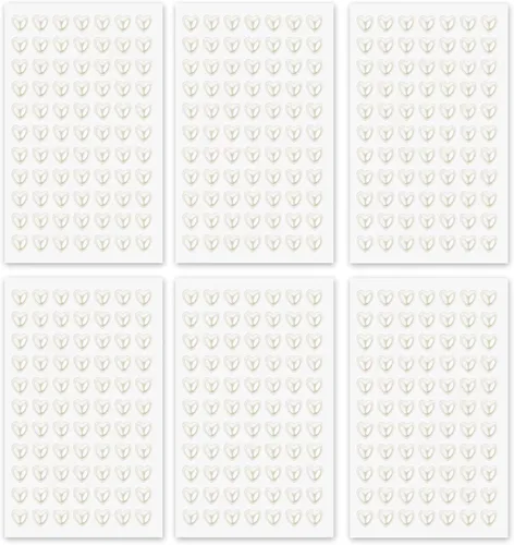 Vista 13 de MYDBUYSOME 5100 PIEZAS Adhesivos de Perla - Perlas Autoadhesivas para Peinado, Cara, Maquillaje, Ojos, Uñas, Manualidades, Gemas Adhesivas